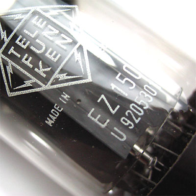 Telefunken EZ150_整流管_小坂井電子【チューブワークス】